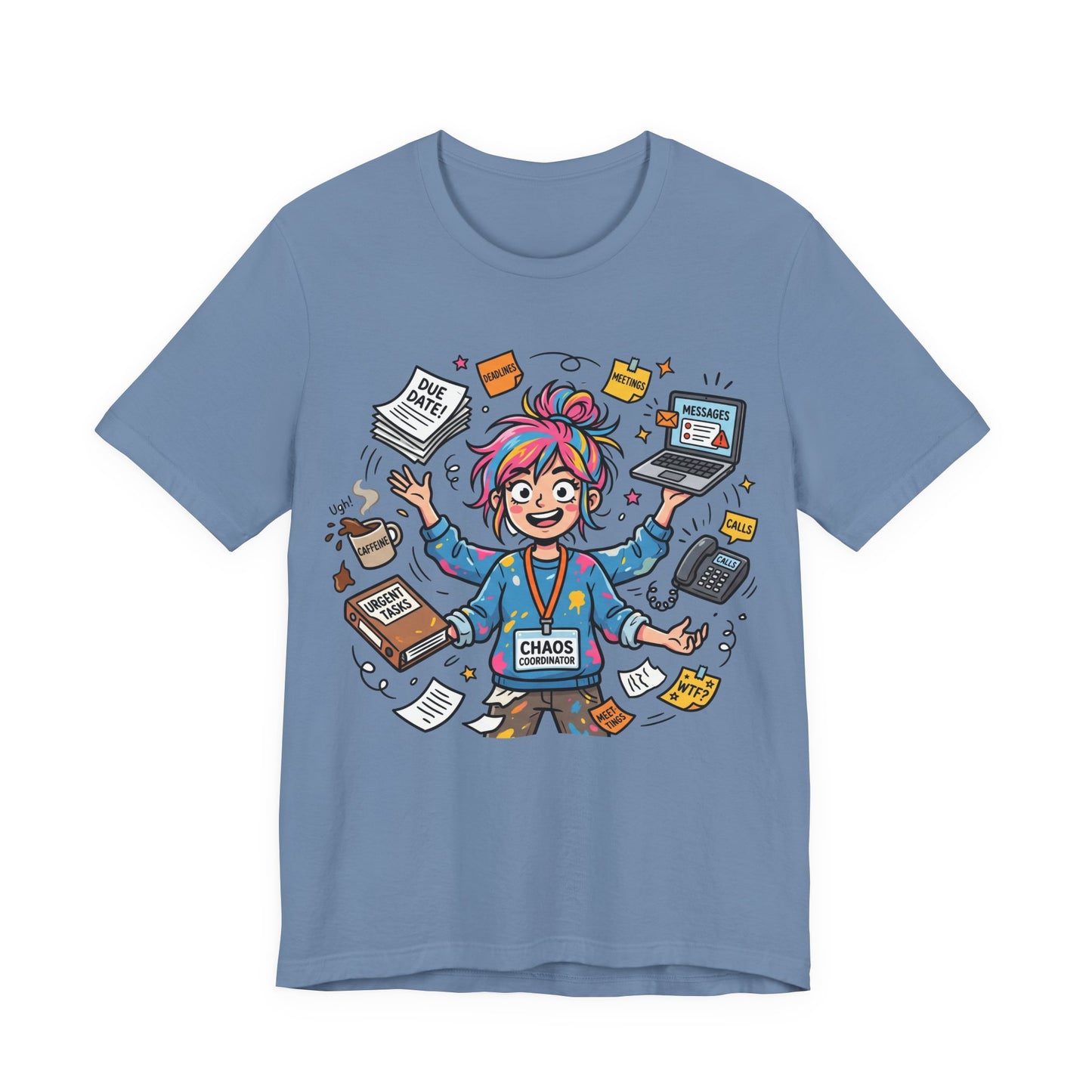 Chaos Coordinator (Feral Edition) Funny Burnout Shirt | Khai Studio