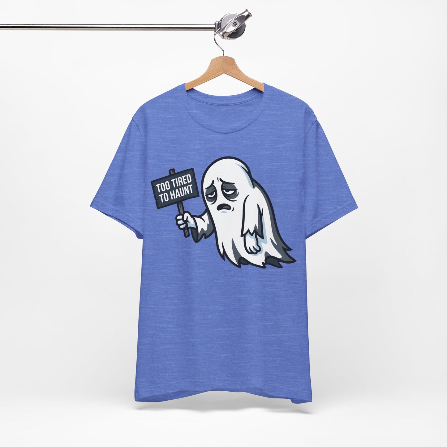 Too Tired to Haunt Funny Burnout Shirt | Khai Studio