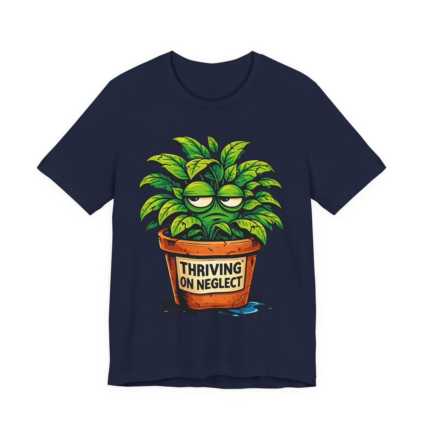 Thriving on Neglect Funny Burnout Shirt | Khai Studio
