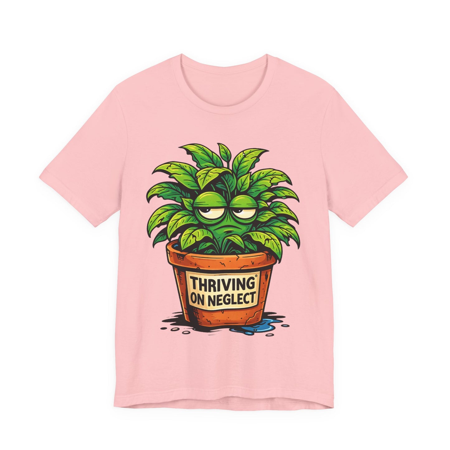 Thriving on Neglect Funny Burnout Shirt | Khai Studio
