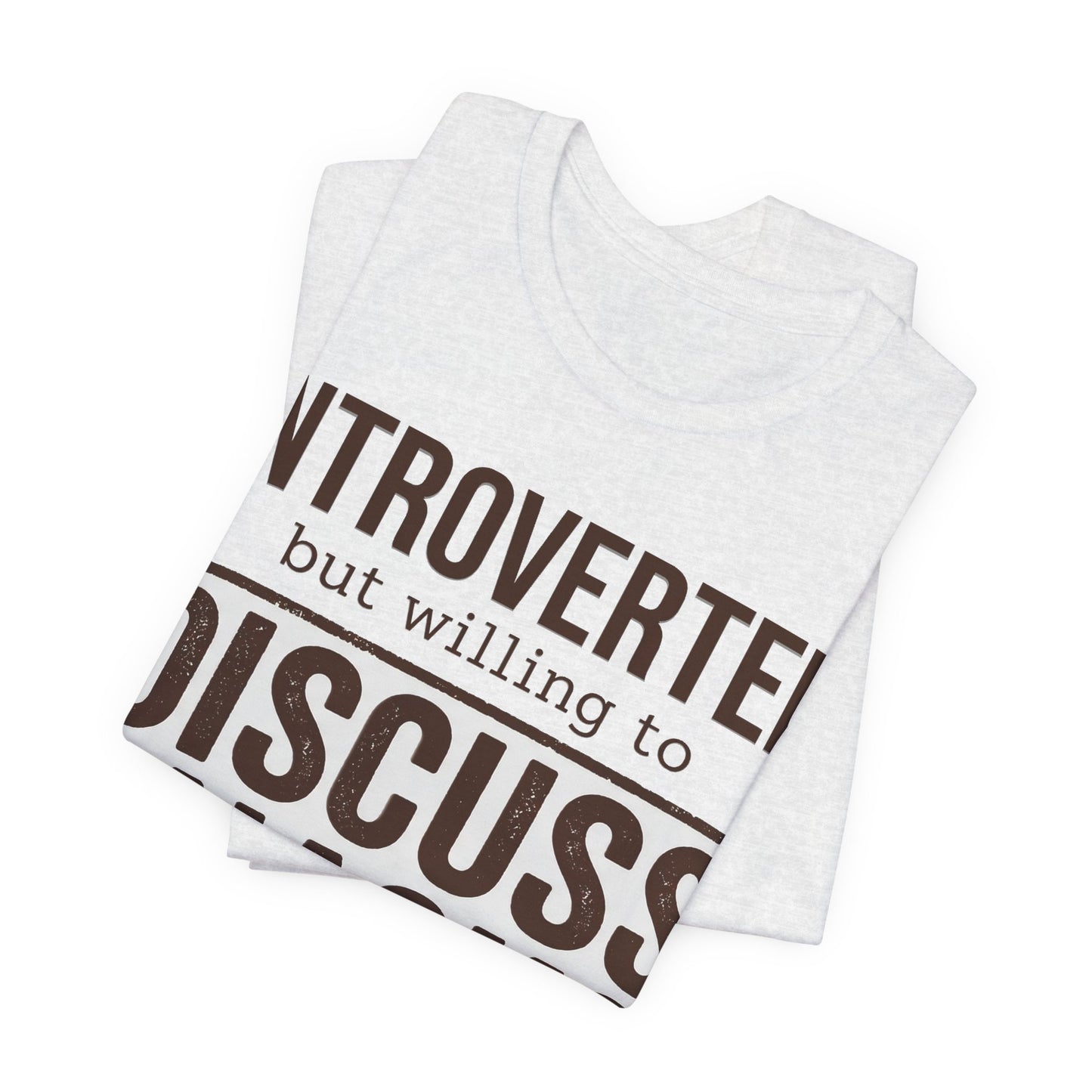 Introverted but Willing to Snack Funny Introvert Shirt | Khai Studio