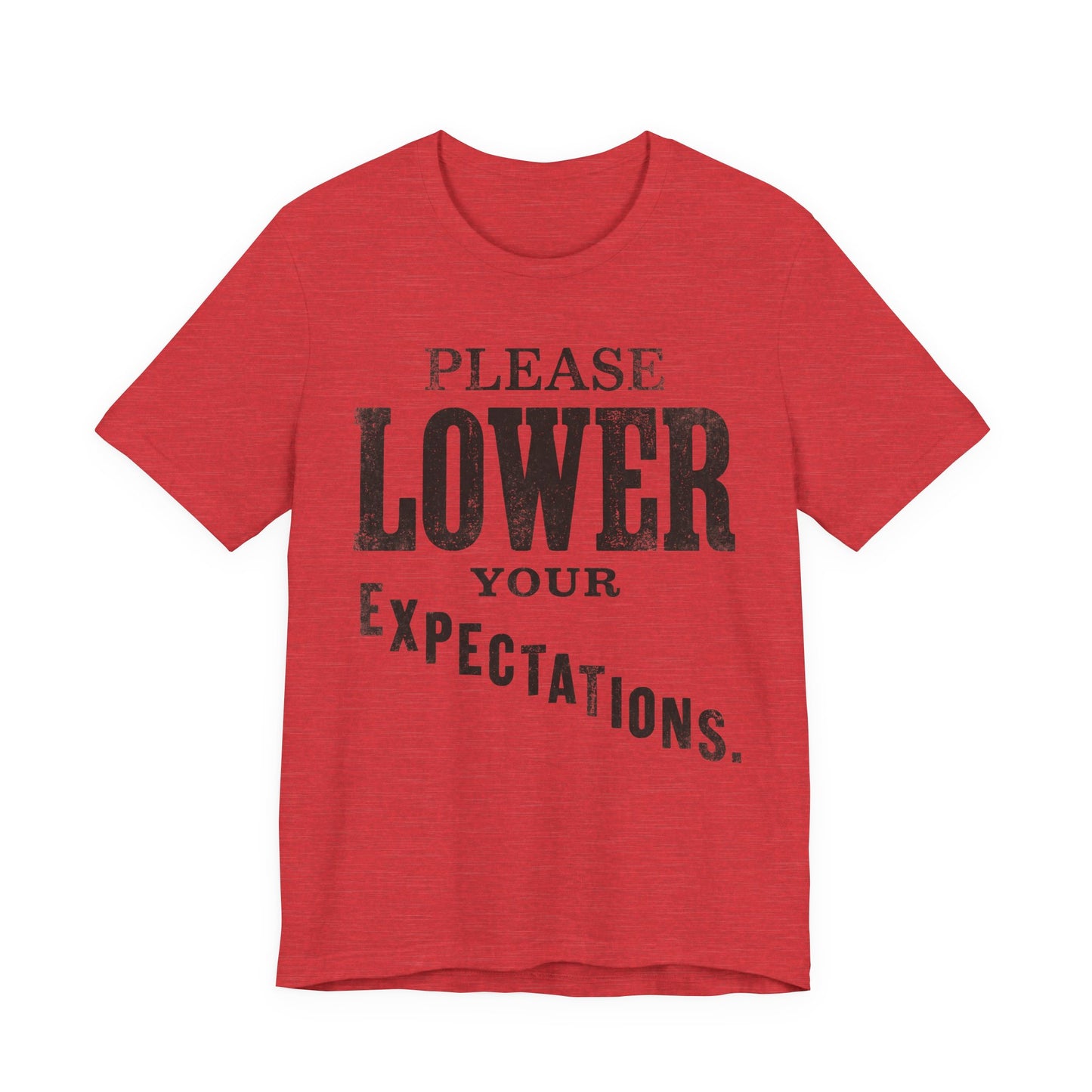 Please Lower Your Expectations Funny Shirt | Khai Studio