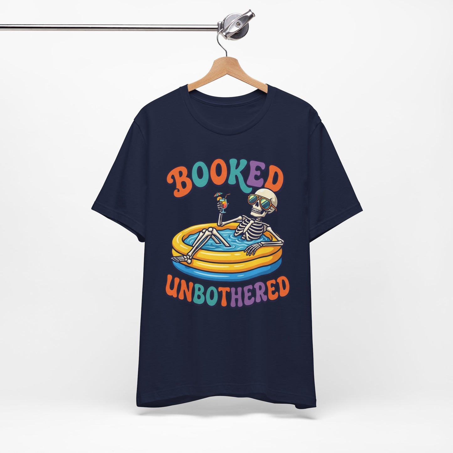 Booked and Unbothered Funny Burnout Shirt | Khai Studio