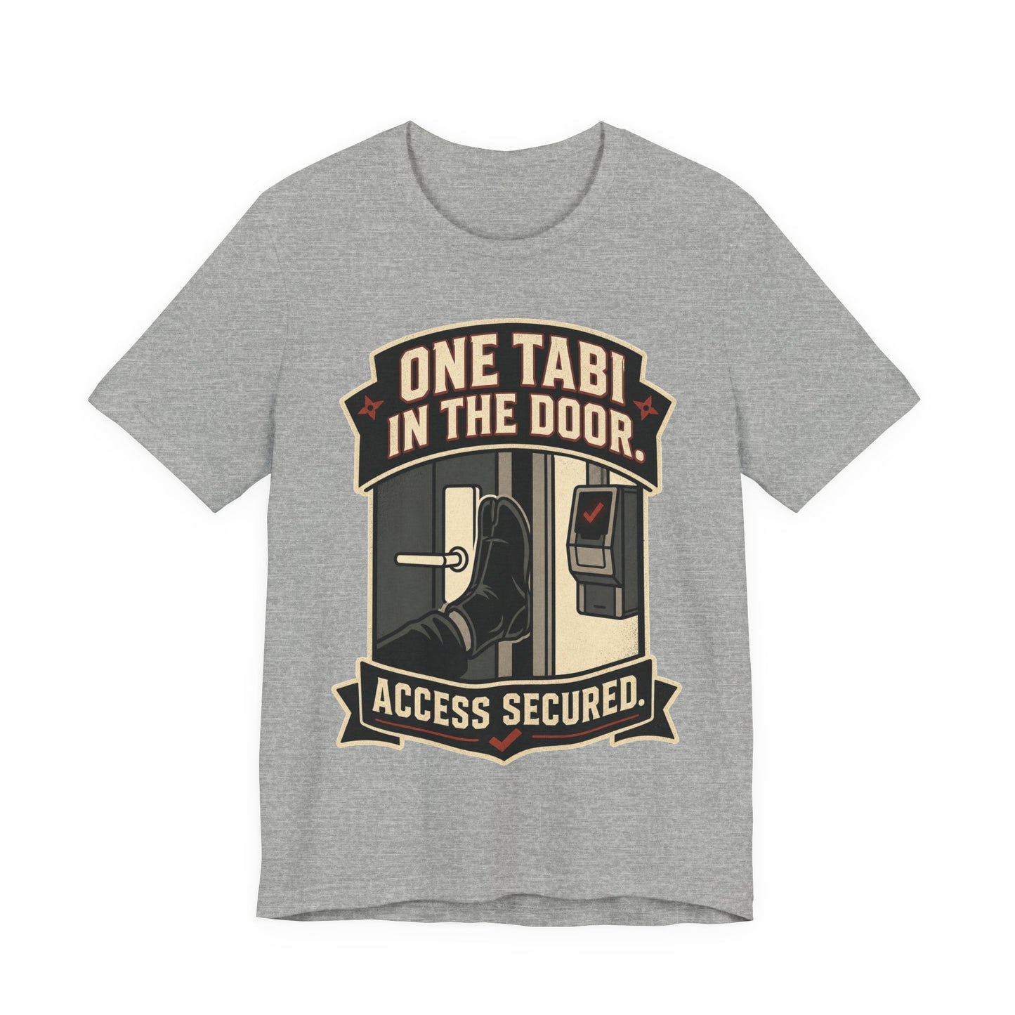 One Tabi in the Door Funny Ninja Office Shirt | Khai Studio