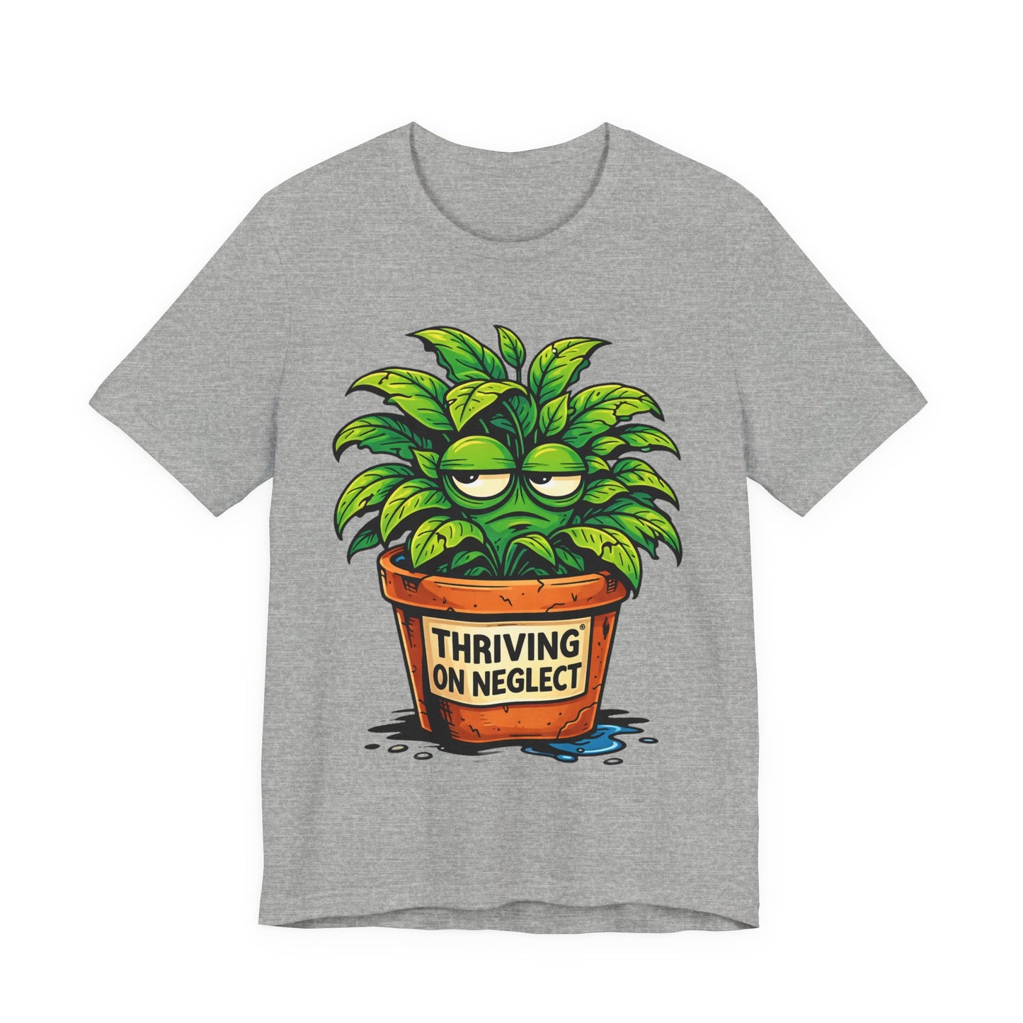 Thriving on Neglect Funny Burnout Shirt | Khai Studio