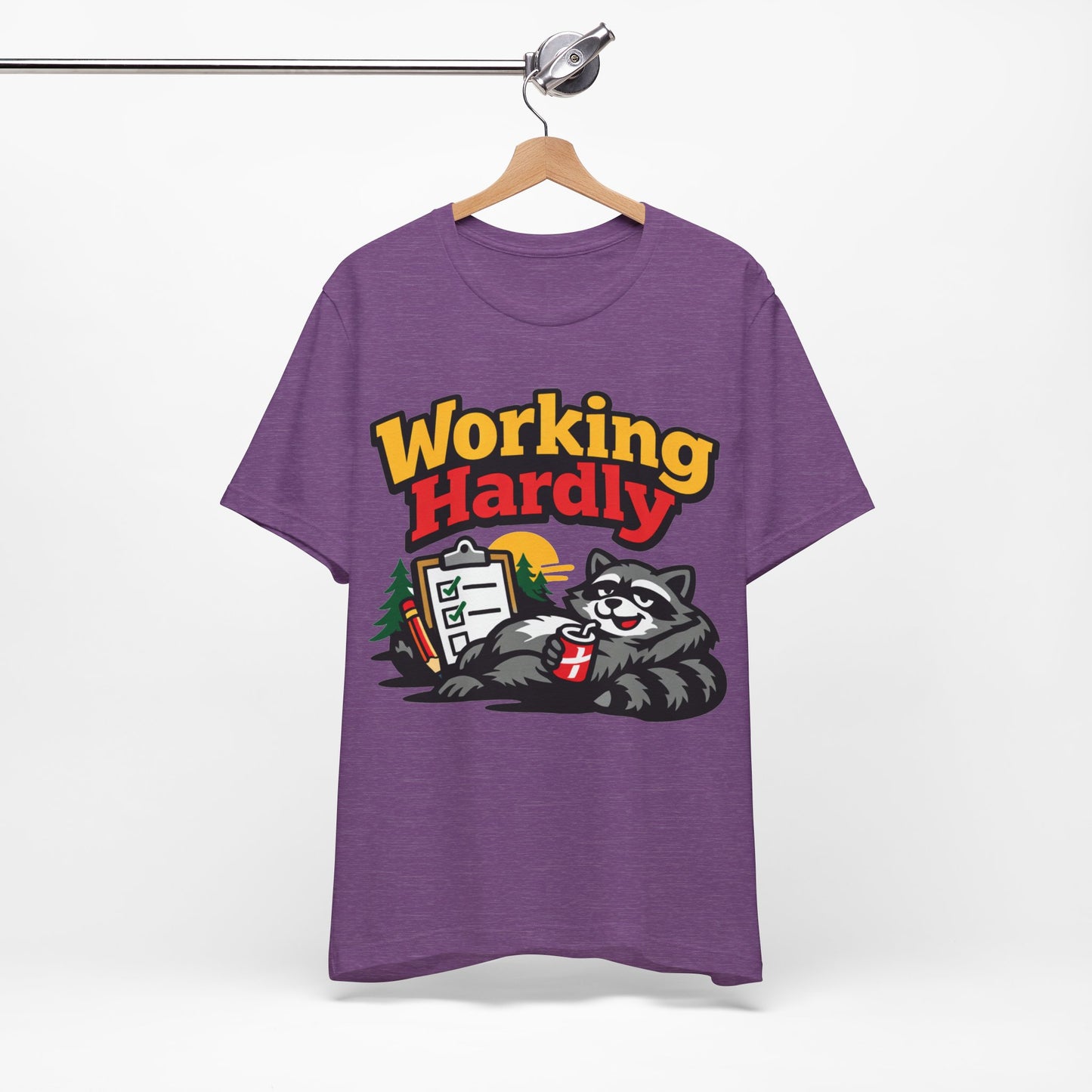 Working Hardly Funny Burnout Shirt | Khai Studio