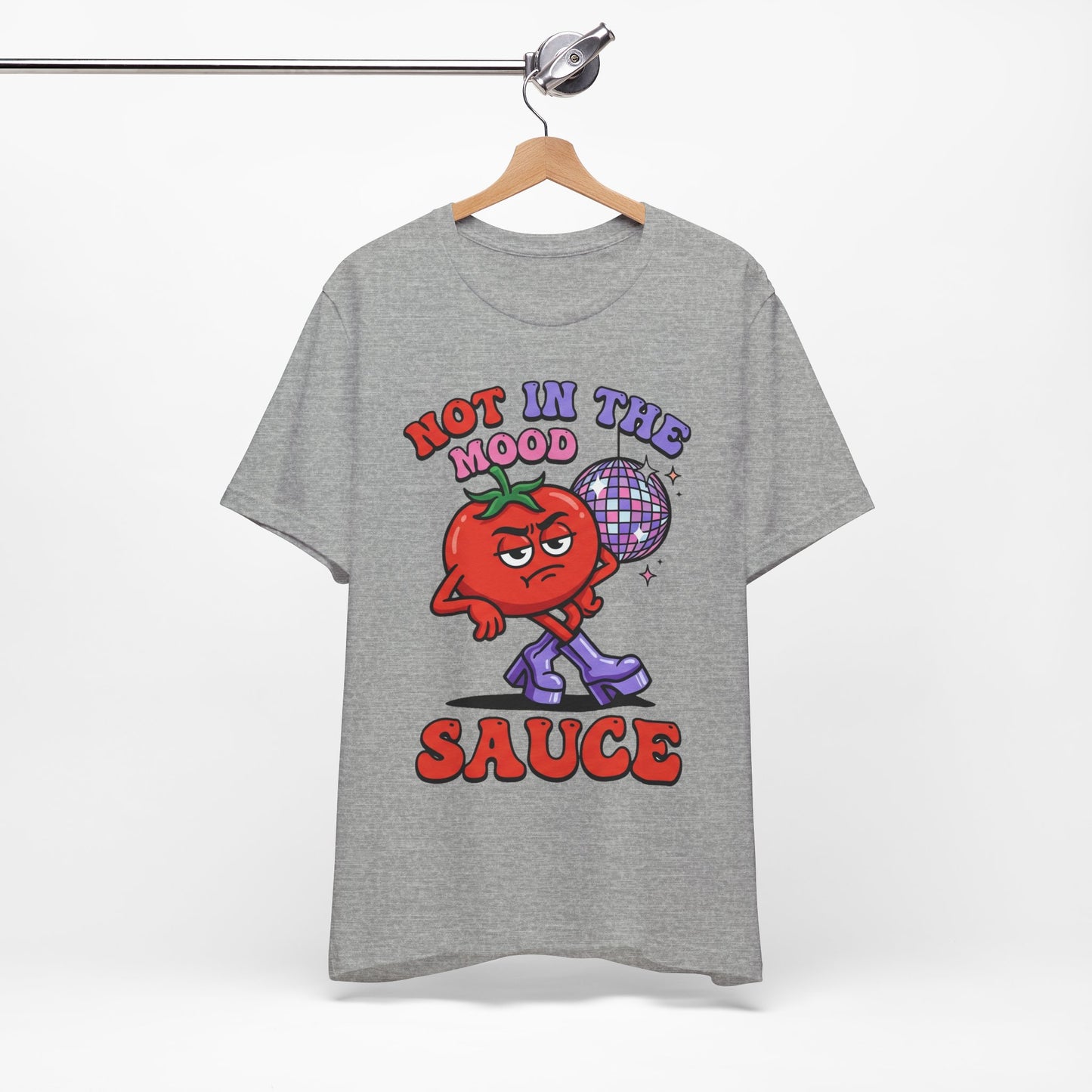 Not in the Mood Sauce Funny Burnout Shirt | Khai Studio