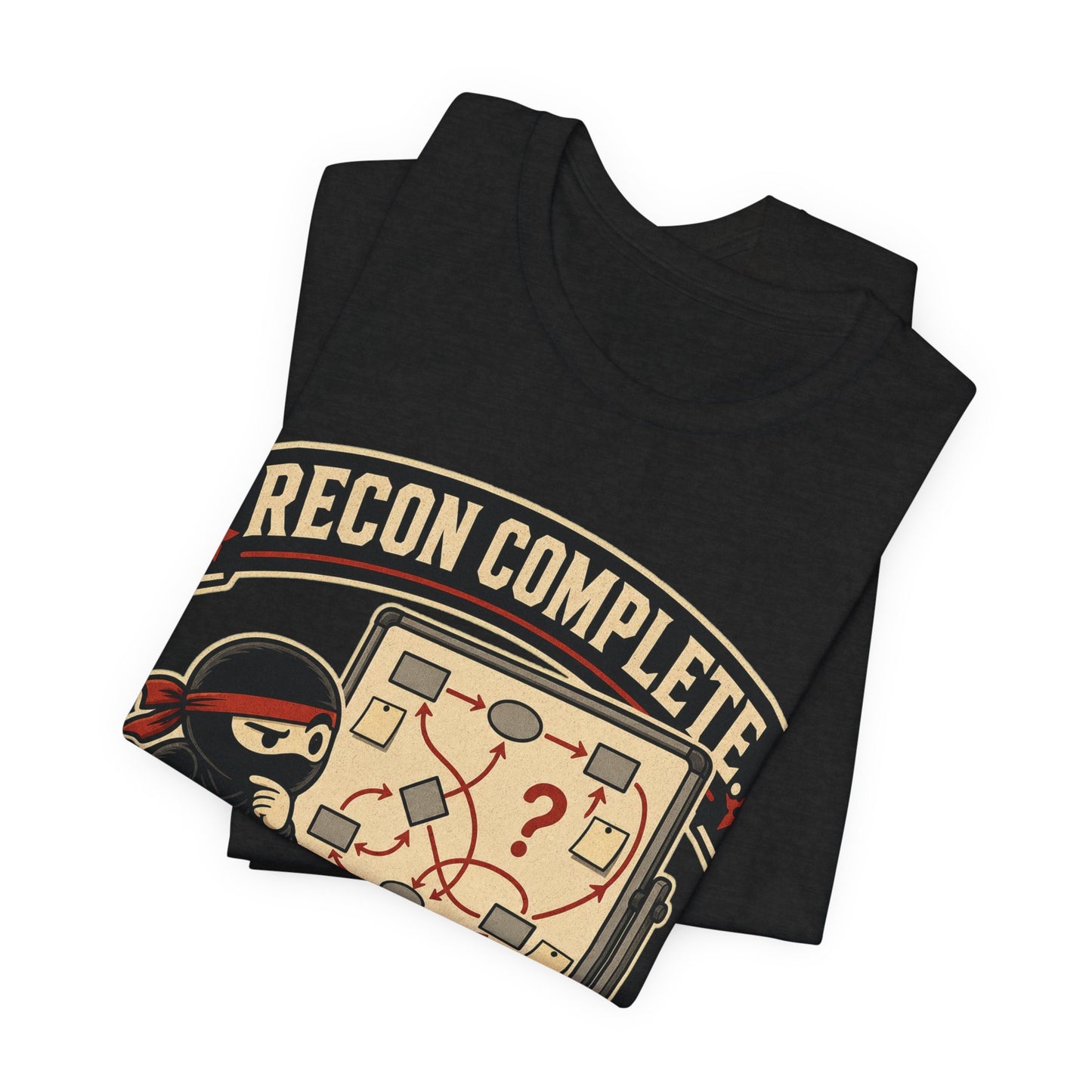 Recon Complete Objectives Still Unclear Funny Ninja Office Shirt | Khai Studio