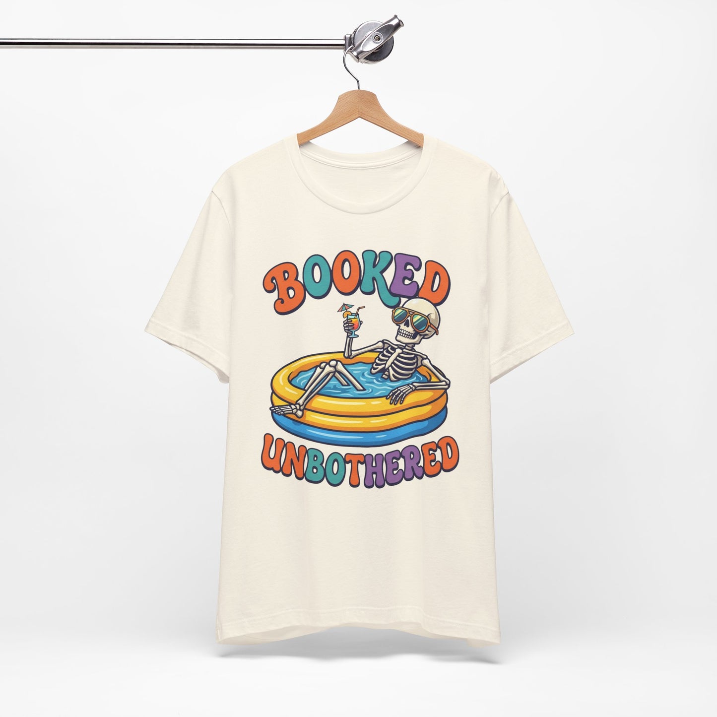 Booked and Unbothered Funny Burnout Shirt | Khai Studio