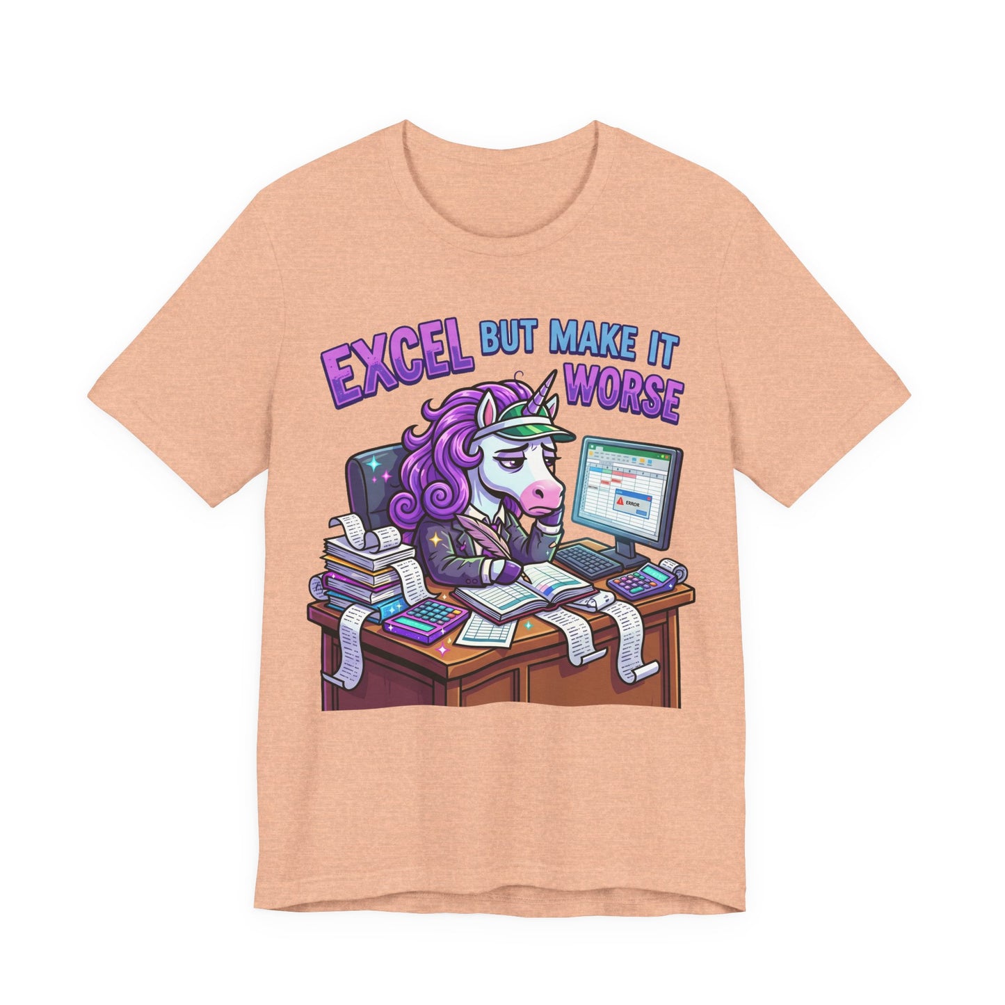 Excel But Make It Worse Funny Burnout Shirt | Khai Studio