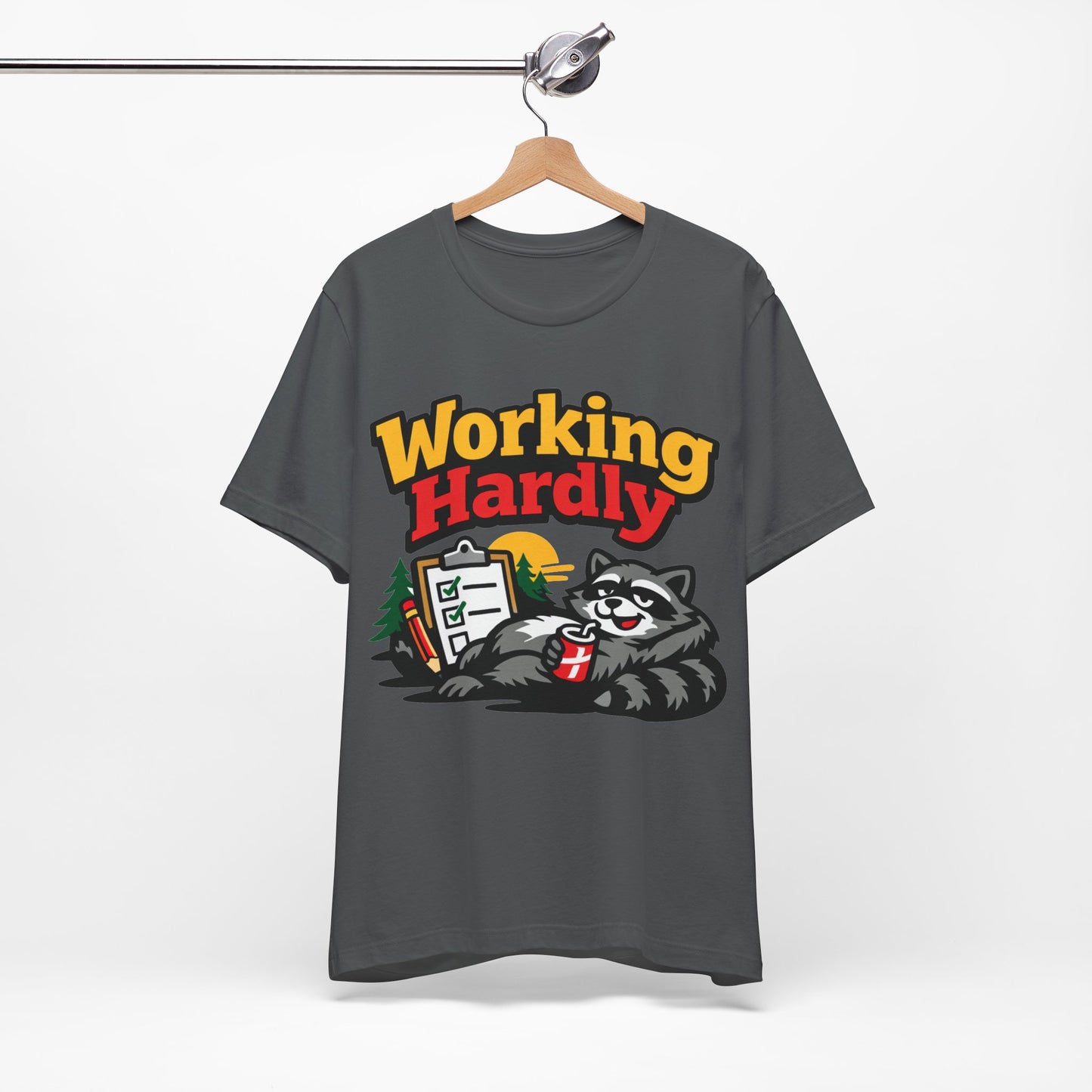 Working Hardly Funny Burnout Shirt | Khai Studio