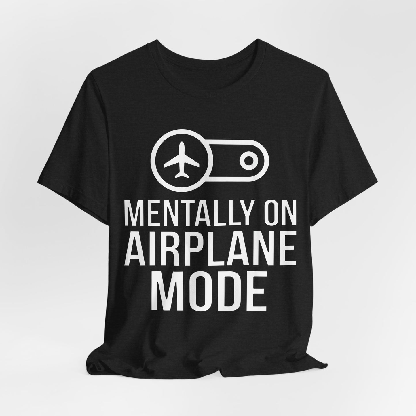 Mentally on Airplane Mode Funny Introvert Shirt | Khai Studio