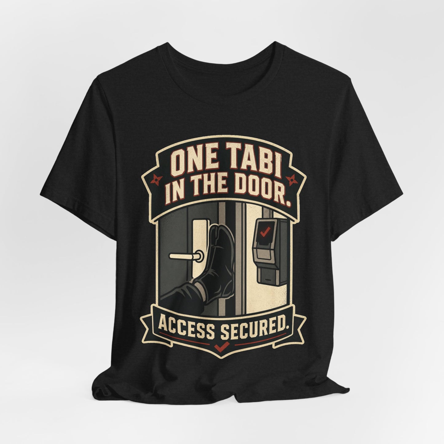 One Tabi in the Door Funny Ninja Office Shirt | Khai Studio