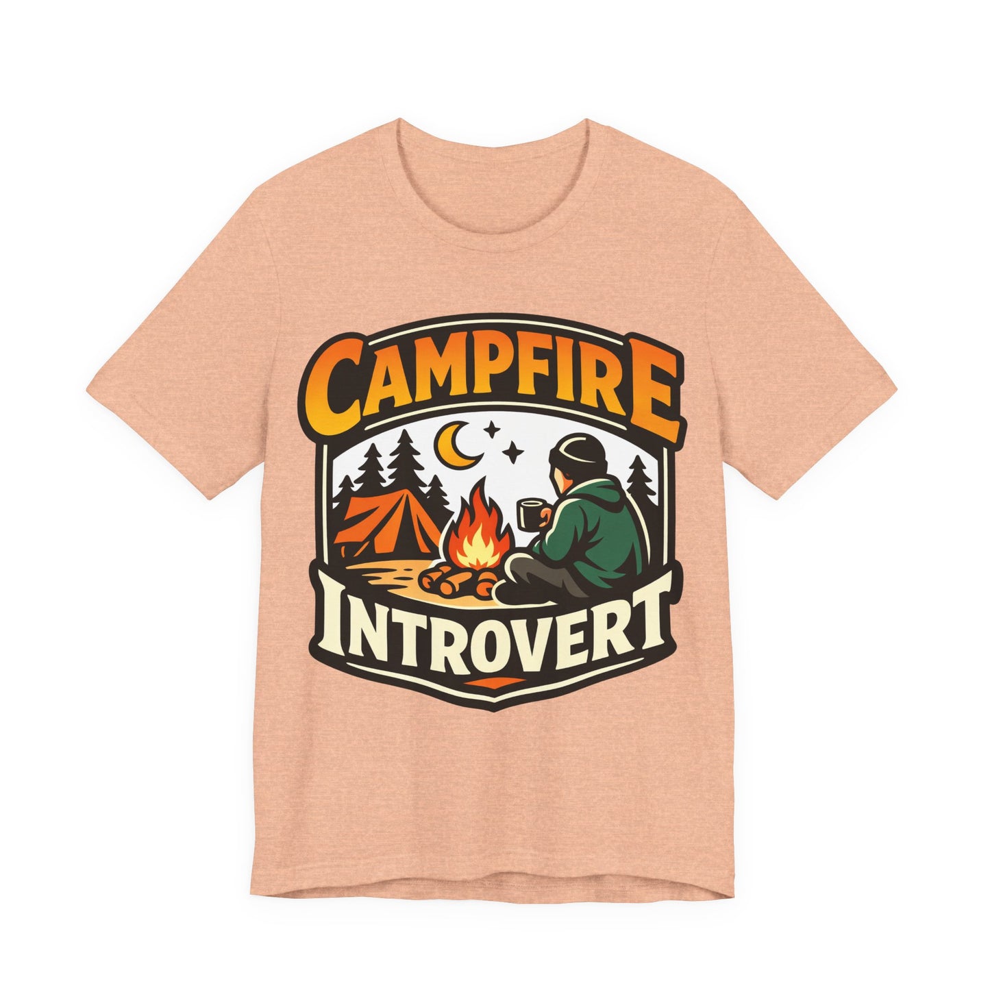 Campfire Introvert Funny Introvert Shirt | Khai Studio