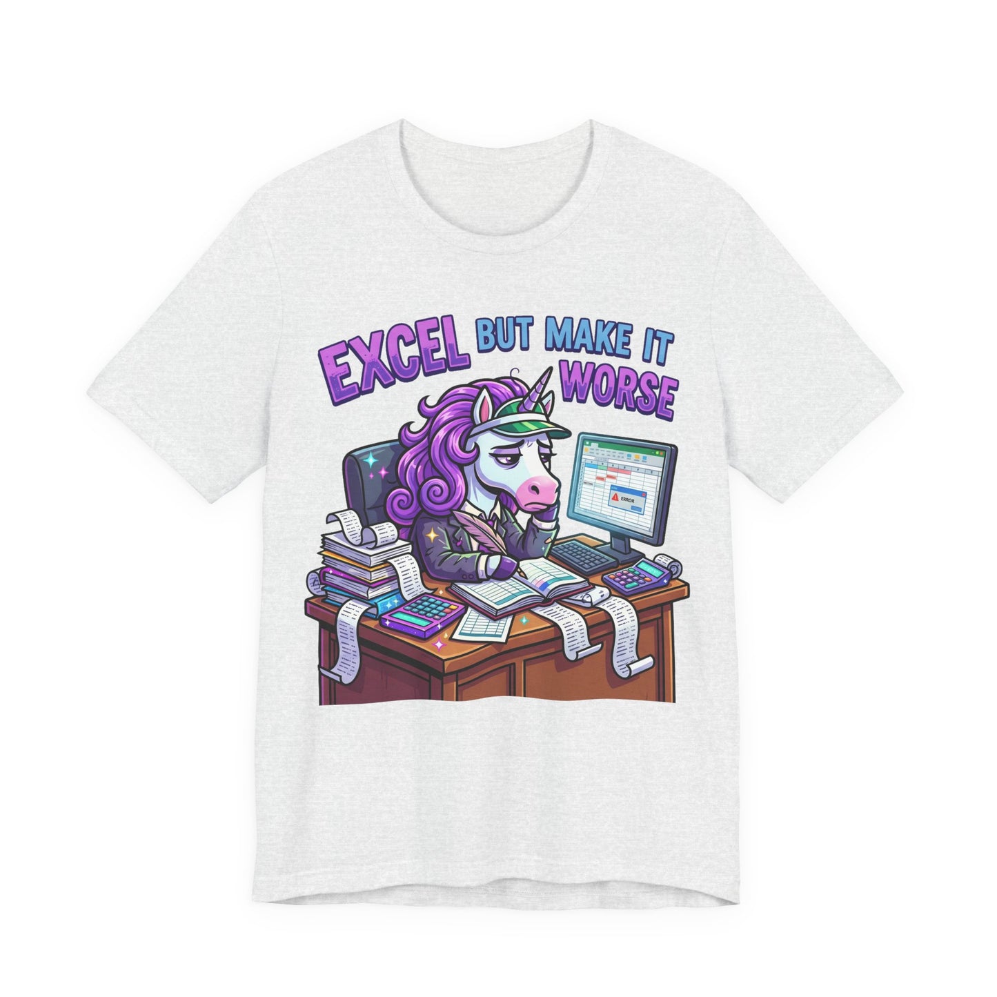 Excel But Make It Worse Funny Burnout Shirt | Khai Studio