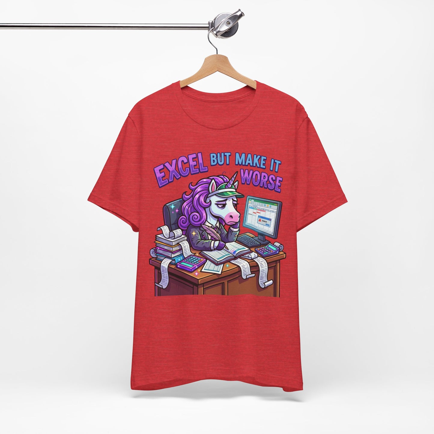 Excel But Make It Worse Funny Burnout Shirt | Khai Studio