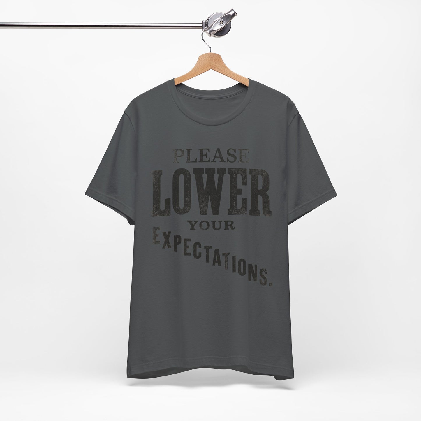 Please Lower Your Expectations Funny Shirt | Khai Studio