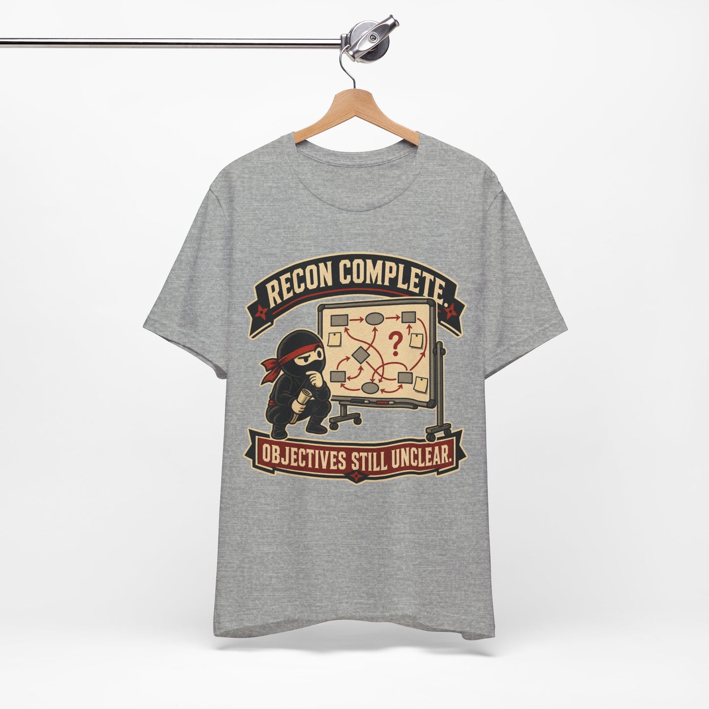 Recon Complete Objectives Still Unclear Funny Ninja Office Shirt | Khai Studio