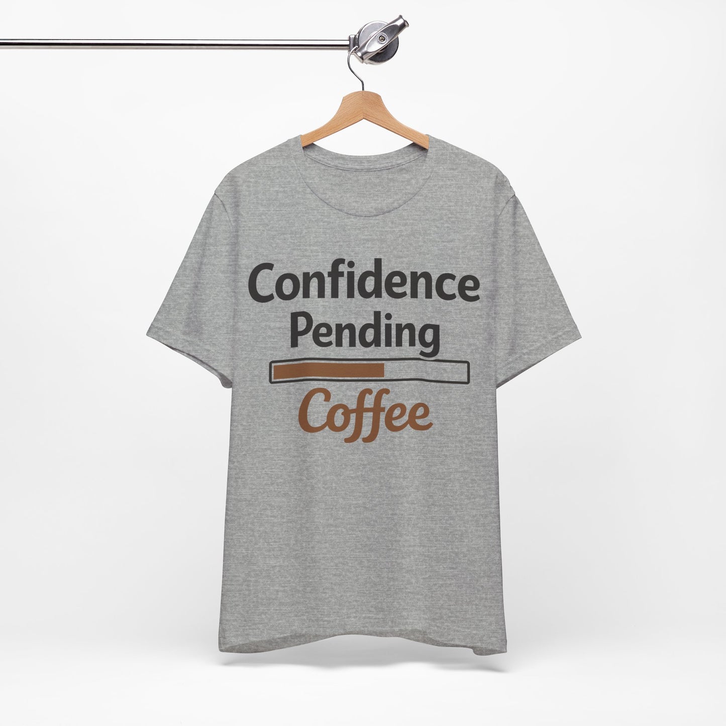 Confidence Pending Coffee Funny Burnout Shirt | Khai Studio