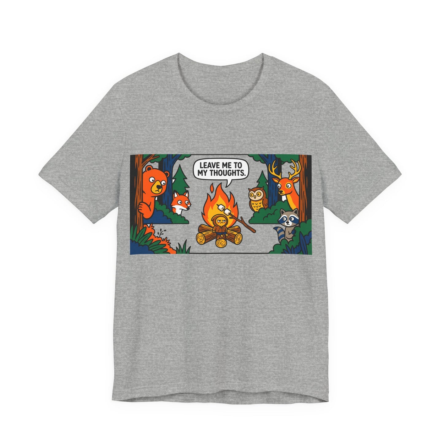 Leave Me to My Thoughts Funny Introvert Shirt | Khai Studio