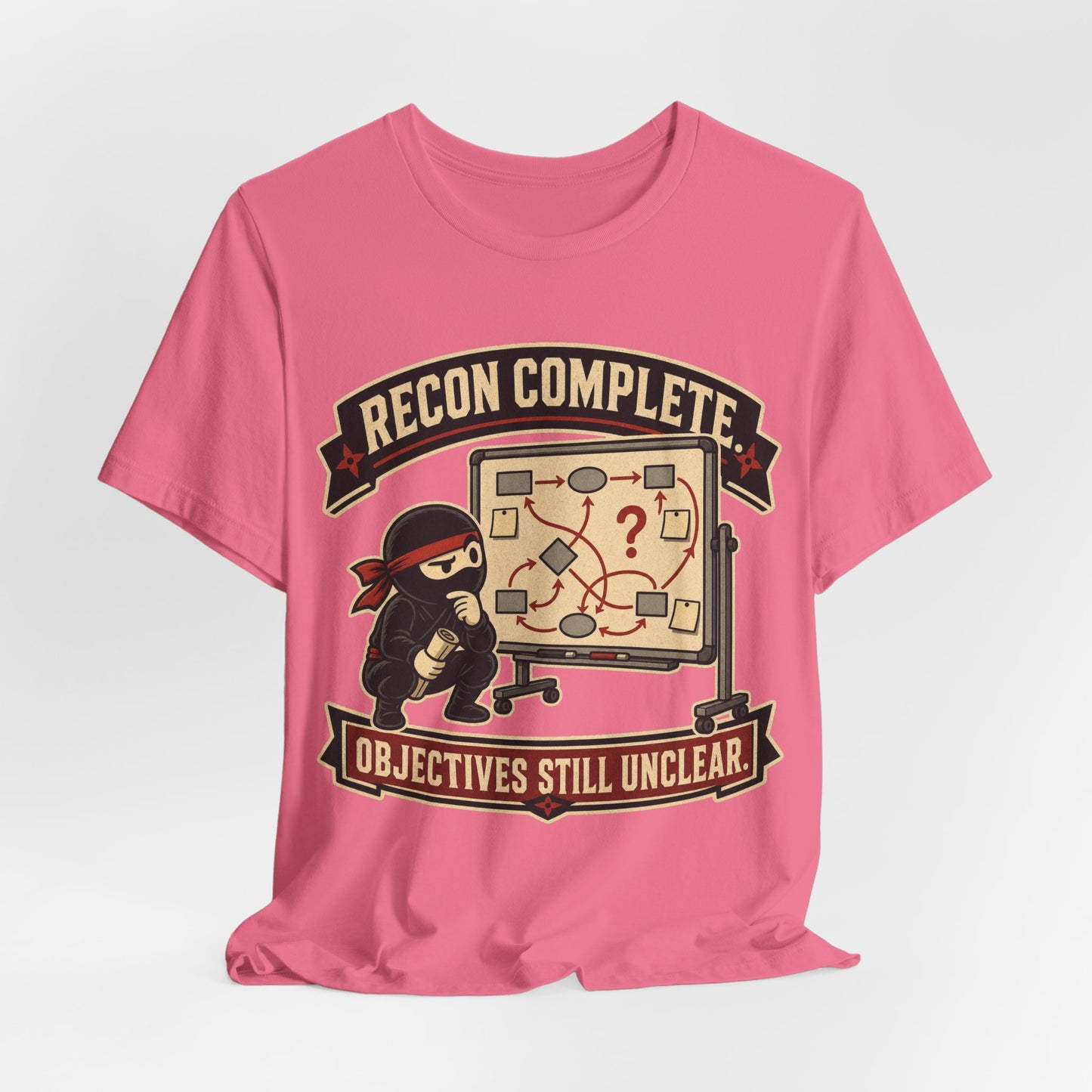Recon Complete Objectives Still Unclear Funny Ninja Office Shirt | Khai Studio