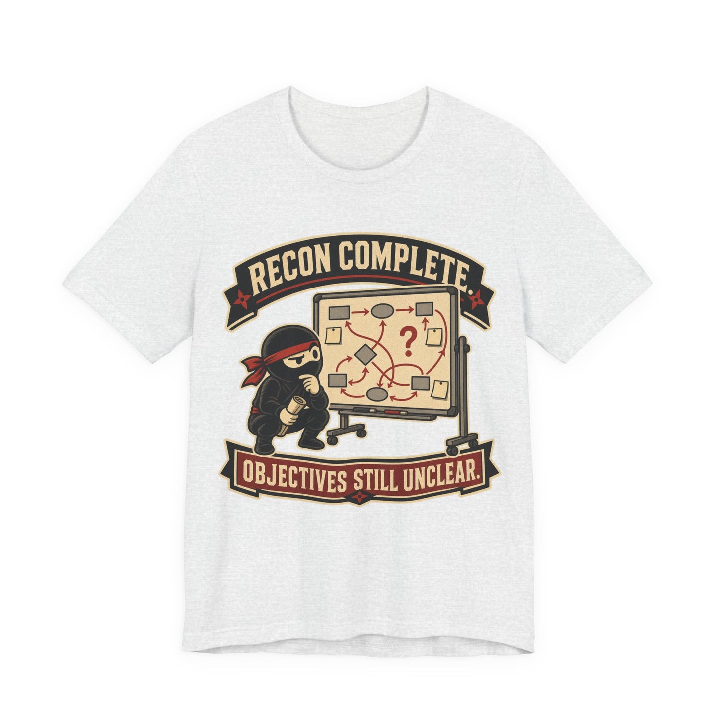 Recon Complete Objectives Still Unclear Funny Ninja Office Shirt | Khai Studio