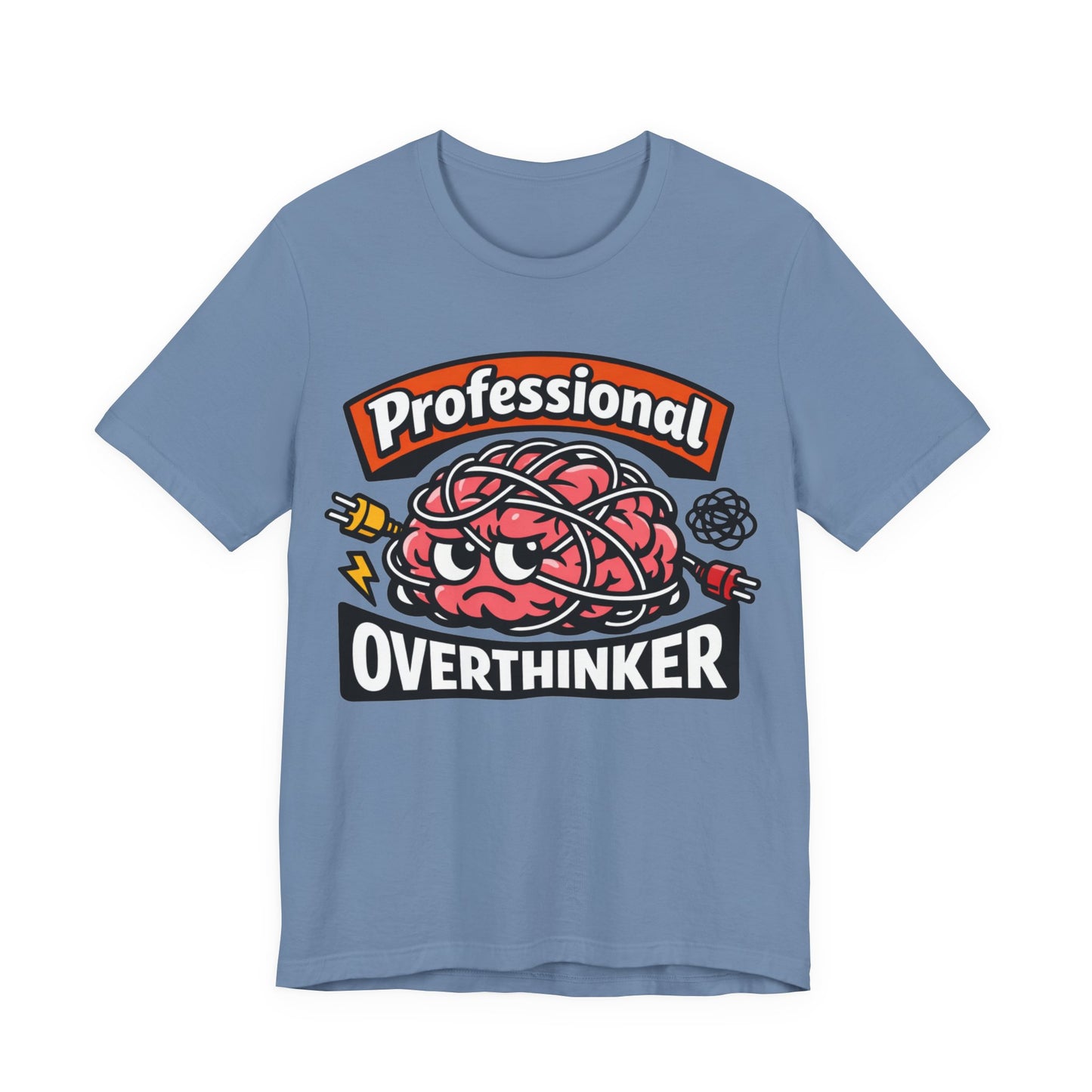 Professional Overthinker Funny Burnout Shirt | Khai Studio