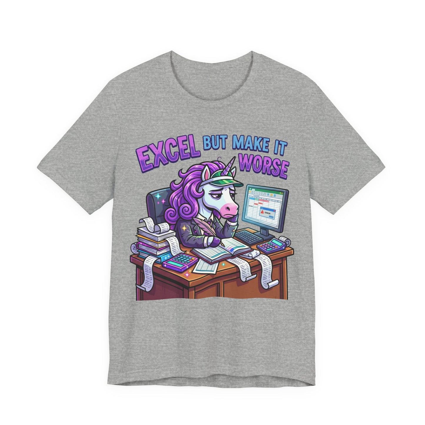 Excel But Make It Worse Funny Burnout Shirt | Khai Studio