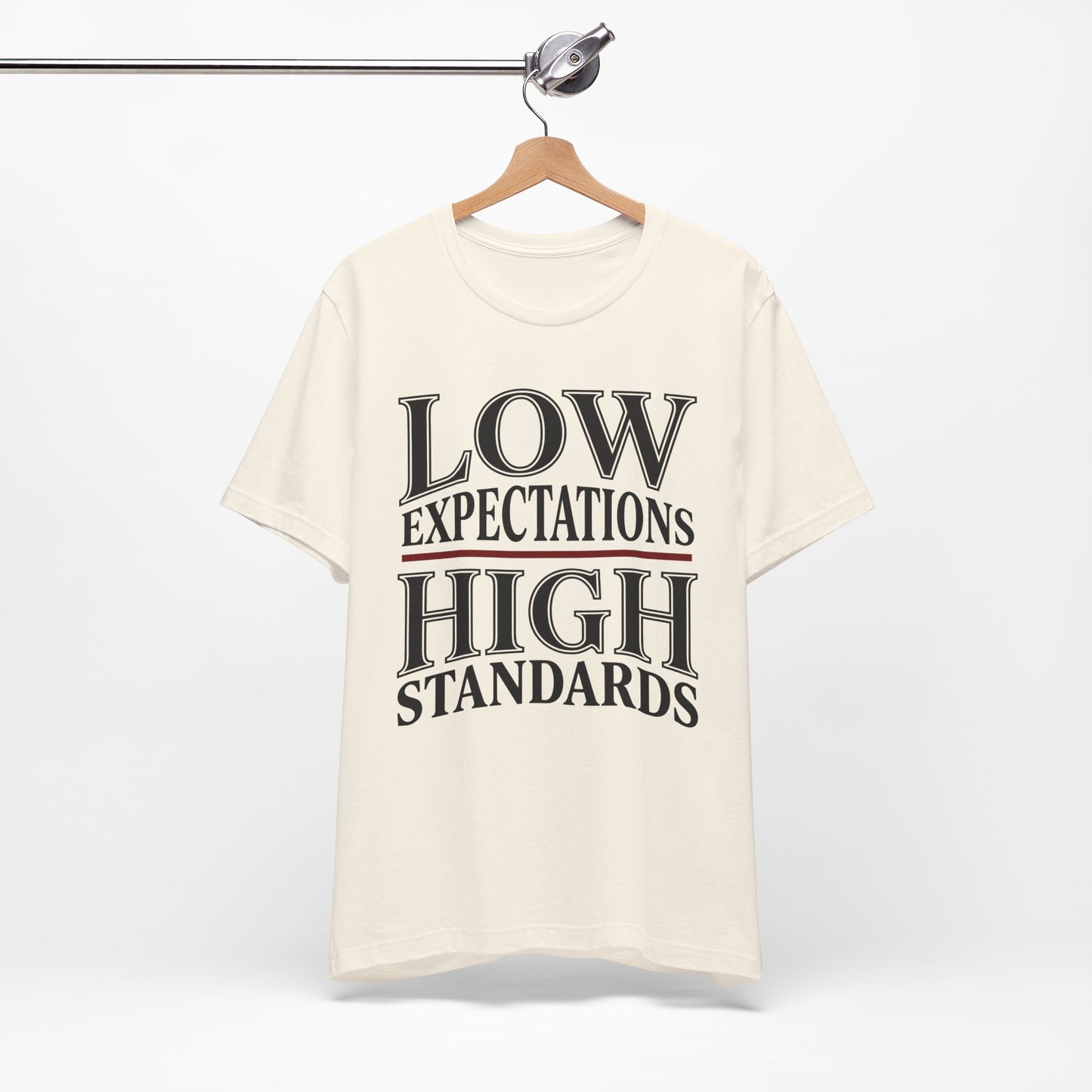 Low Expectations High Standards Funny Shirt | Khai Studio