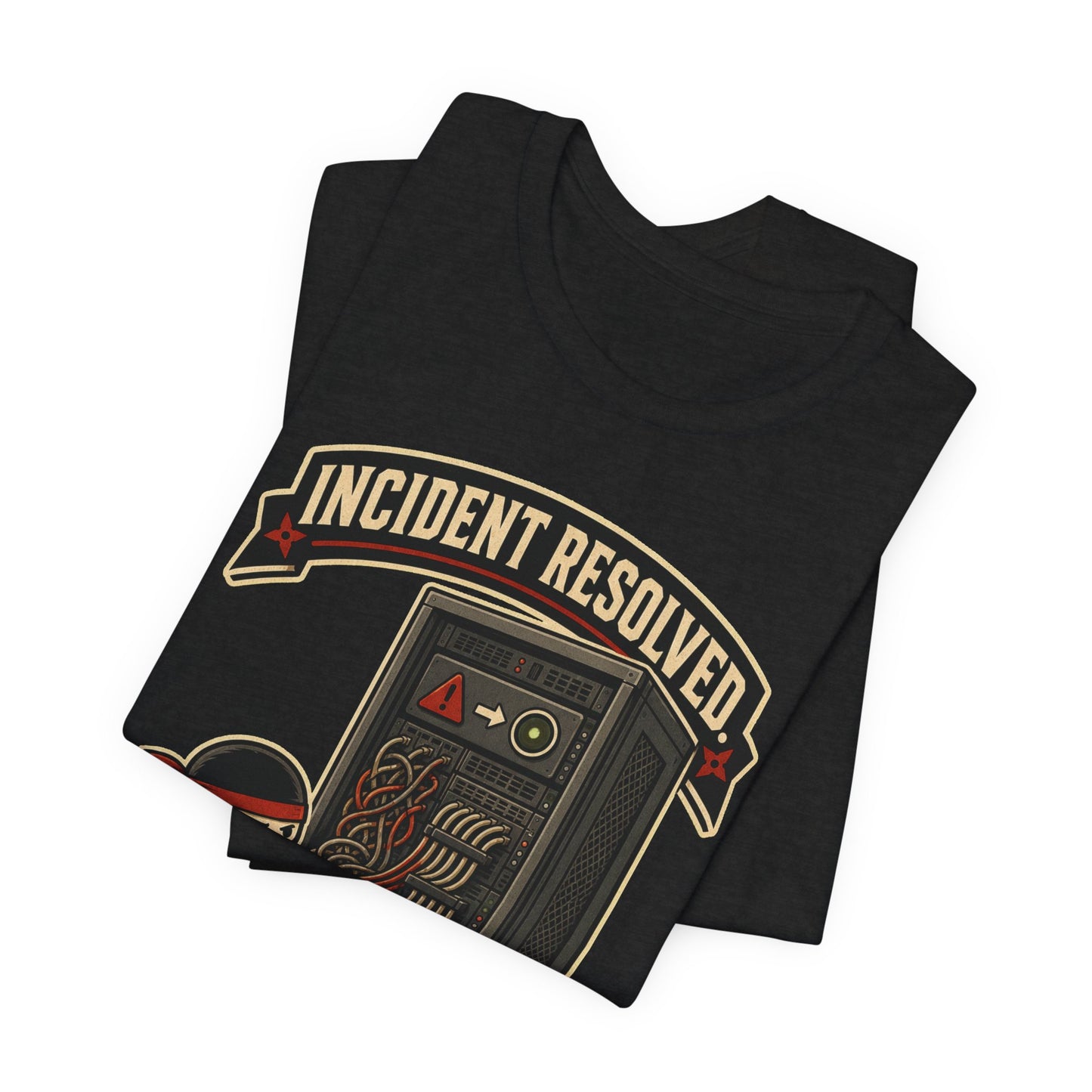 Incident Resolved Before You Noticed Funny Ninja Office Shirt | Khai Studio