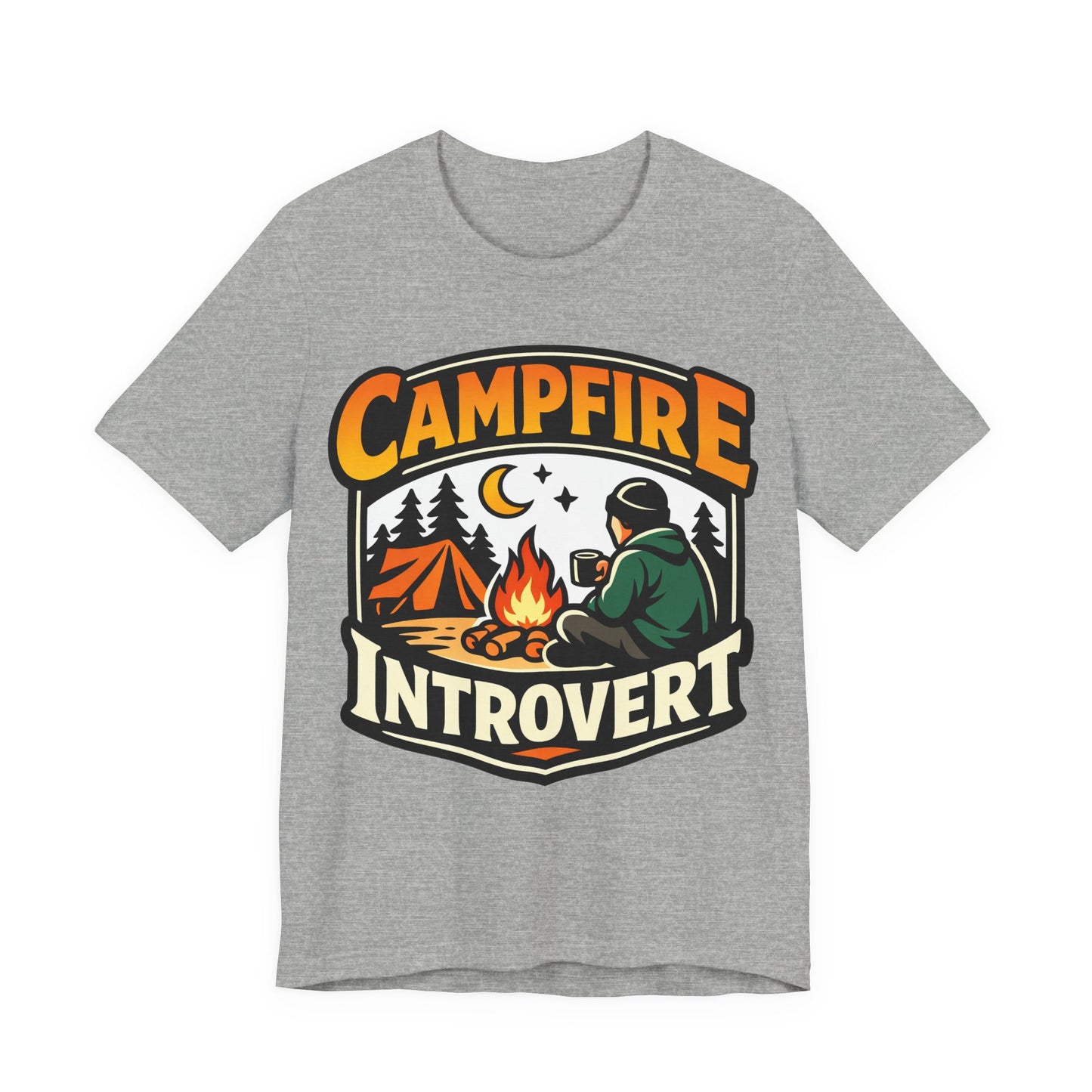 Campfire Introvert Funny Introvert Shirt | Khai Studio