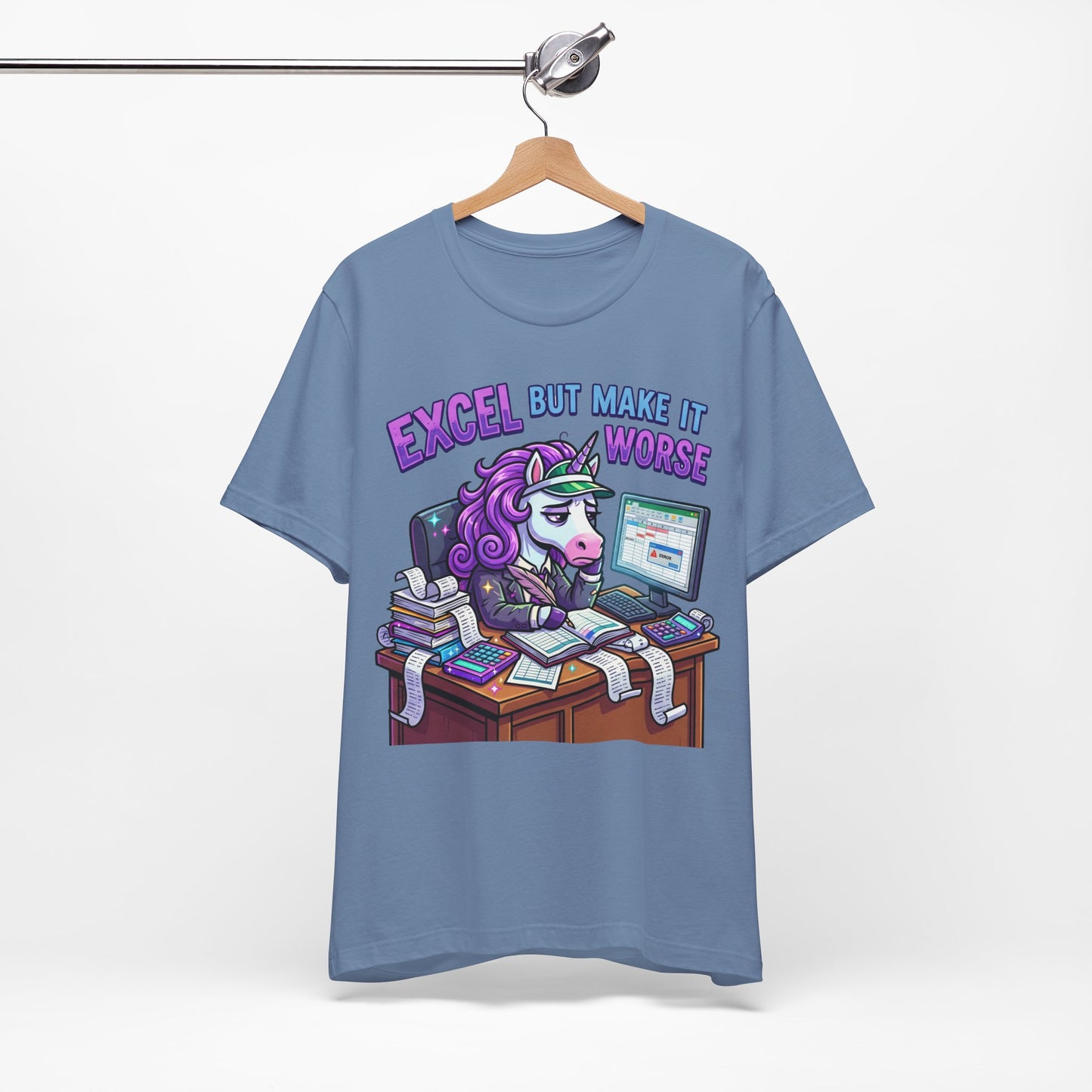 Excel But Make It Worse Funny Burnout Shirt | Khai Studio