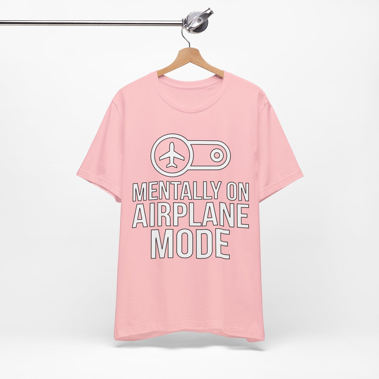 Mentally on Airplane Mode Funny Introvert Shirt | Khai Studio
