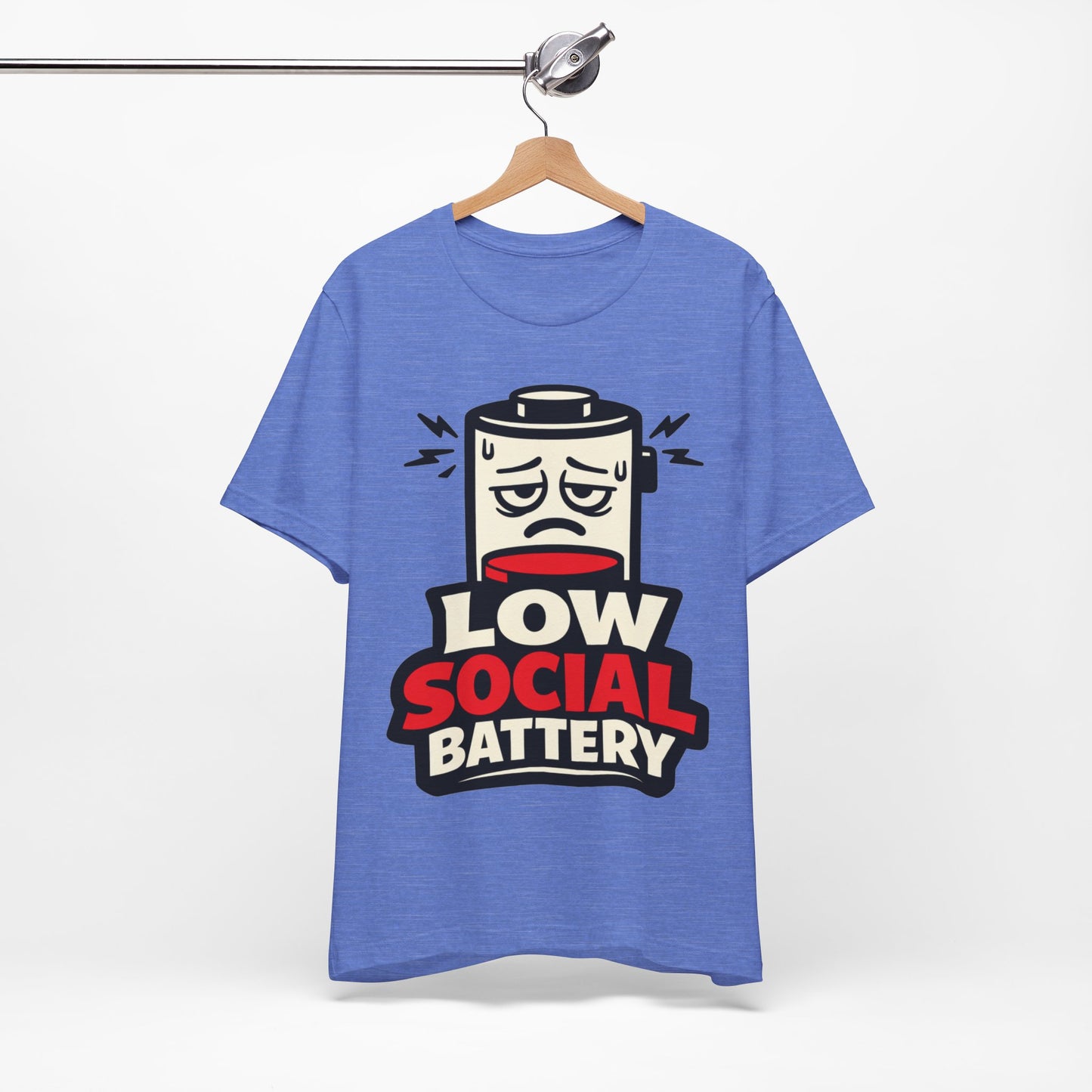 Low Social Battery Funny Introvert Shirt | Khai Studio