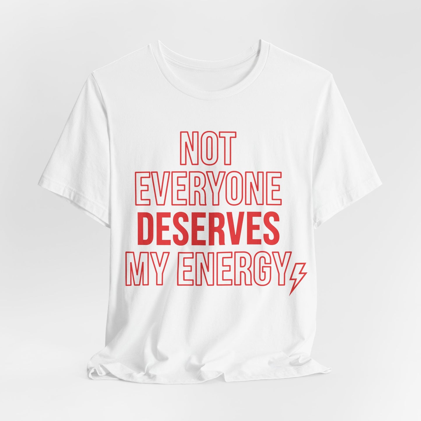 Not Everyone Deserves My Energy Funny Introvert Shirt | Khai Studio