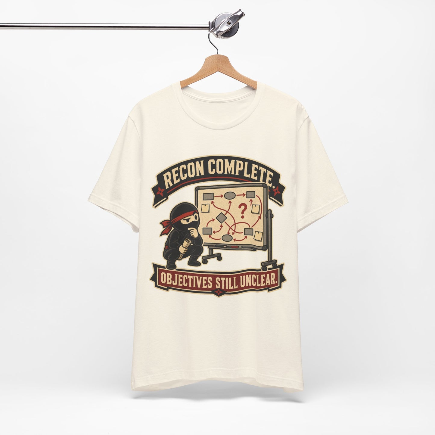Recon Complete Objectives Still Unclear Funny Ninja Office Shirt | Khai Studio