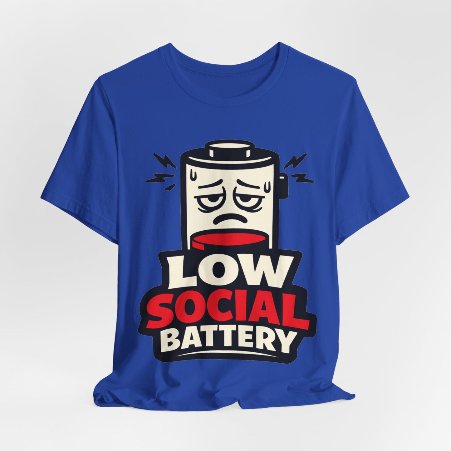 Low Social Battery Funny Introvert Shirt | Khai Studio