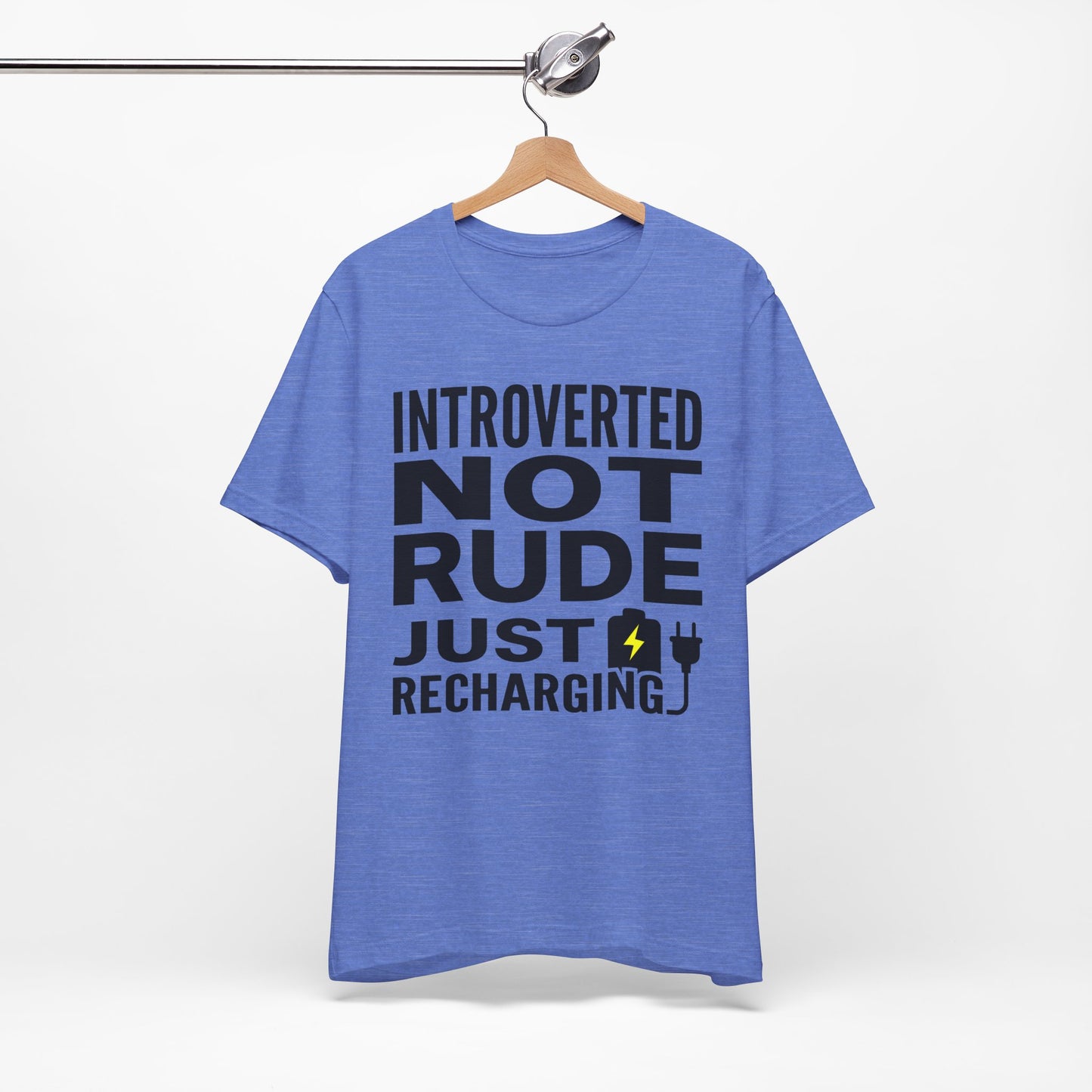 Introverted Not Rude Just Recharging Funny Introvert Shirt | Khai Studio