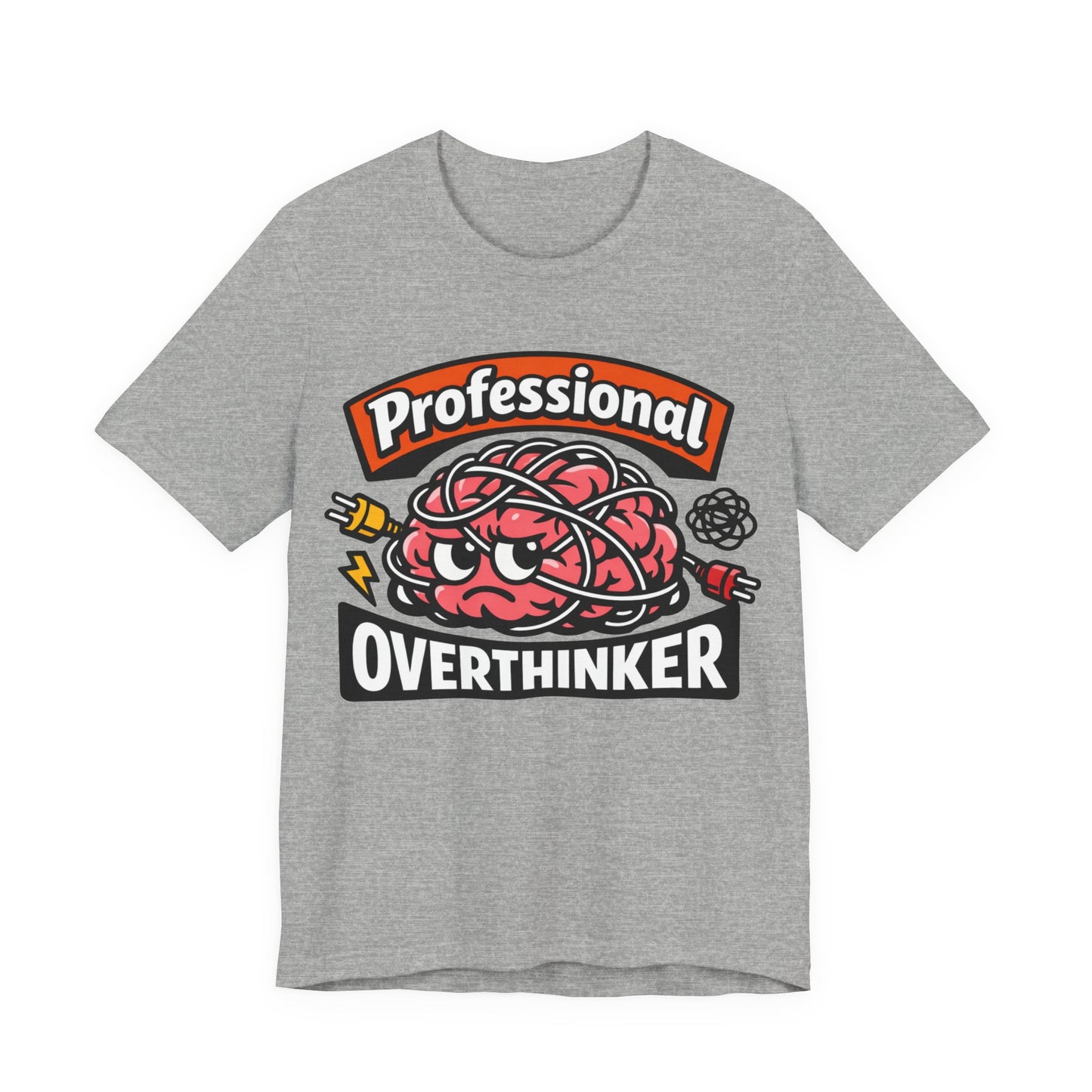 Professional Overthinker Funny Burnout Shirt | Khai Studio