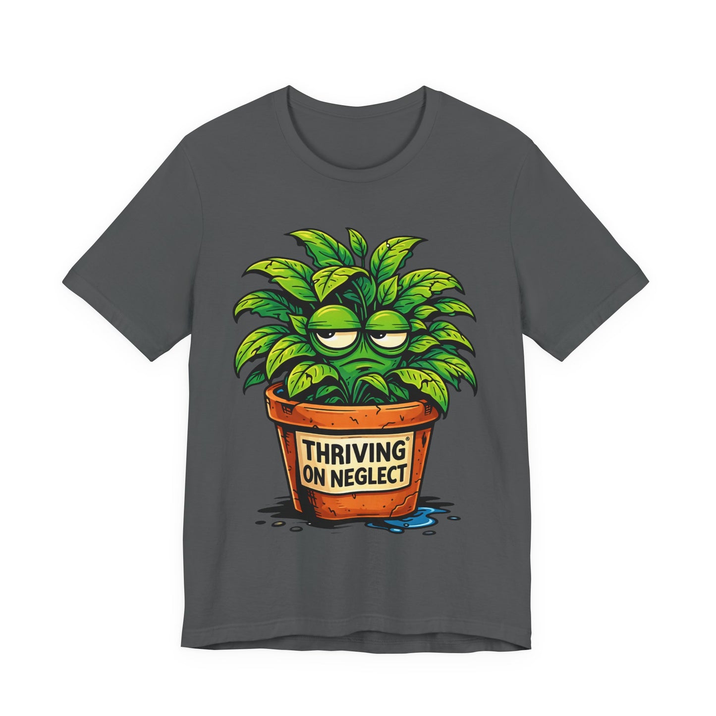Thriving on Neglect Funny Burnout Shirt | Khai Studio