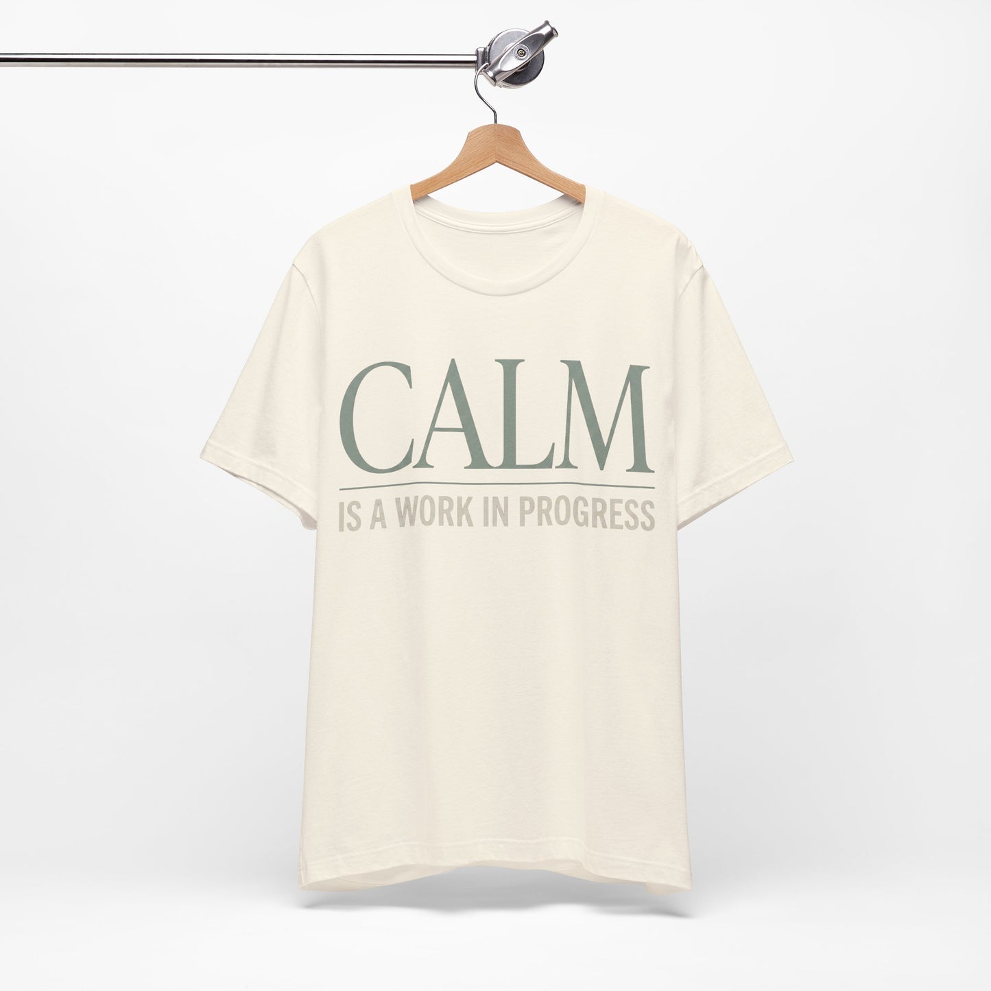 Calm Is a Work in Progress Funny Shirt | Khai Studio