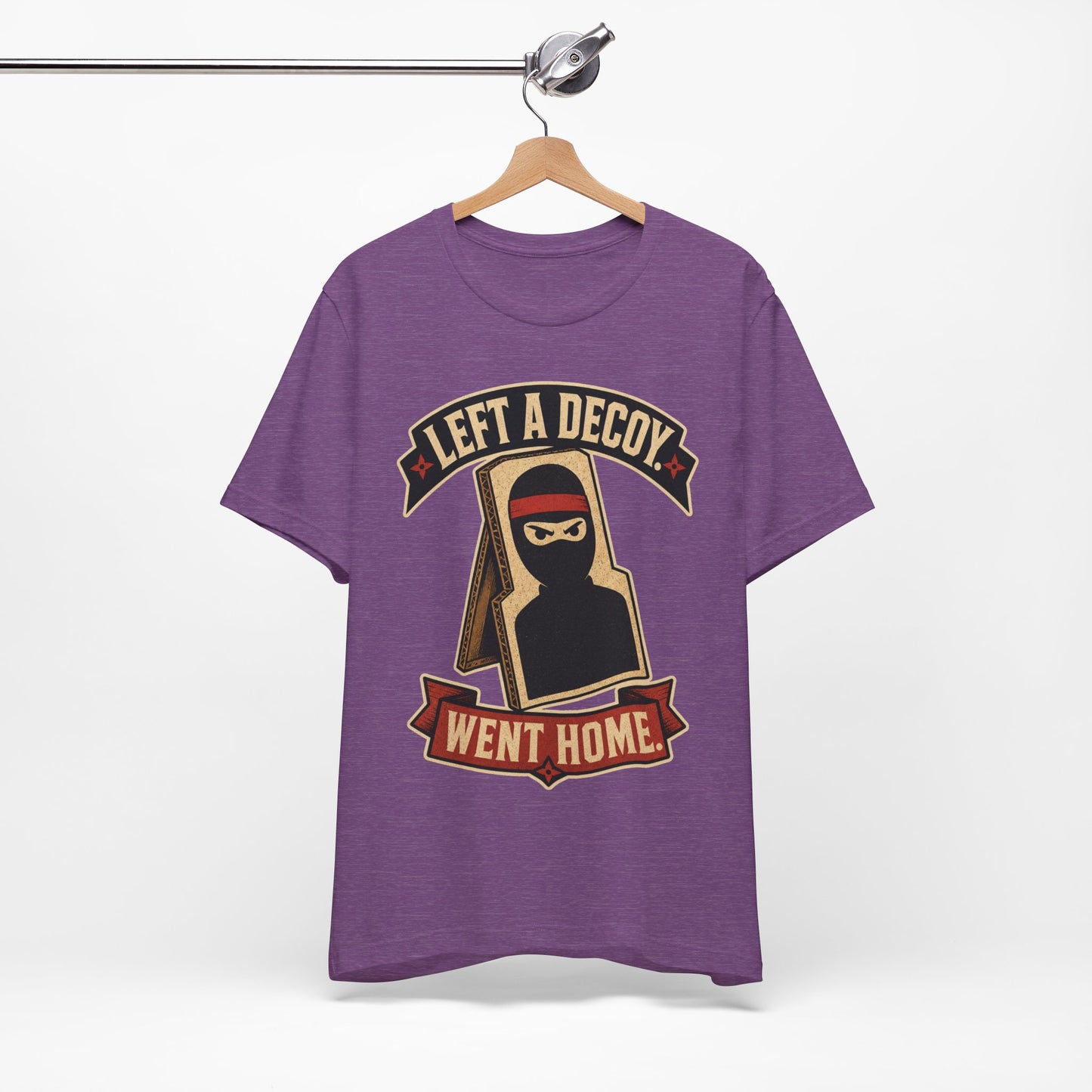 Left a Decoy Went Home Funny Ninja Office Shirt | Khai Studio