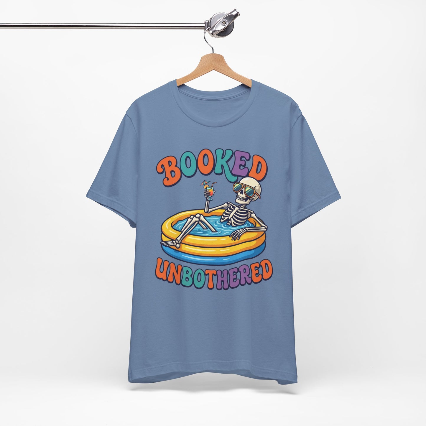 Booked and Unbothered Funny Burnout Shirt | Khai Studio