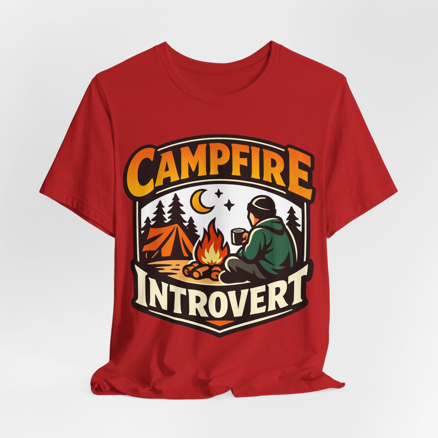 Campfire Introvert Funny Introvert Shirt | Khai Studio