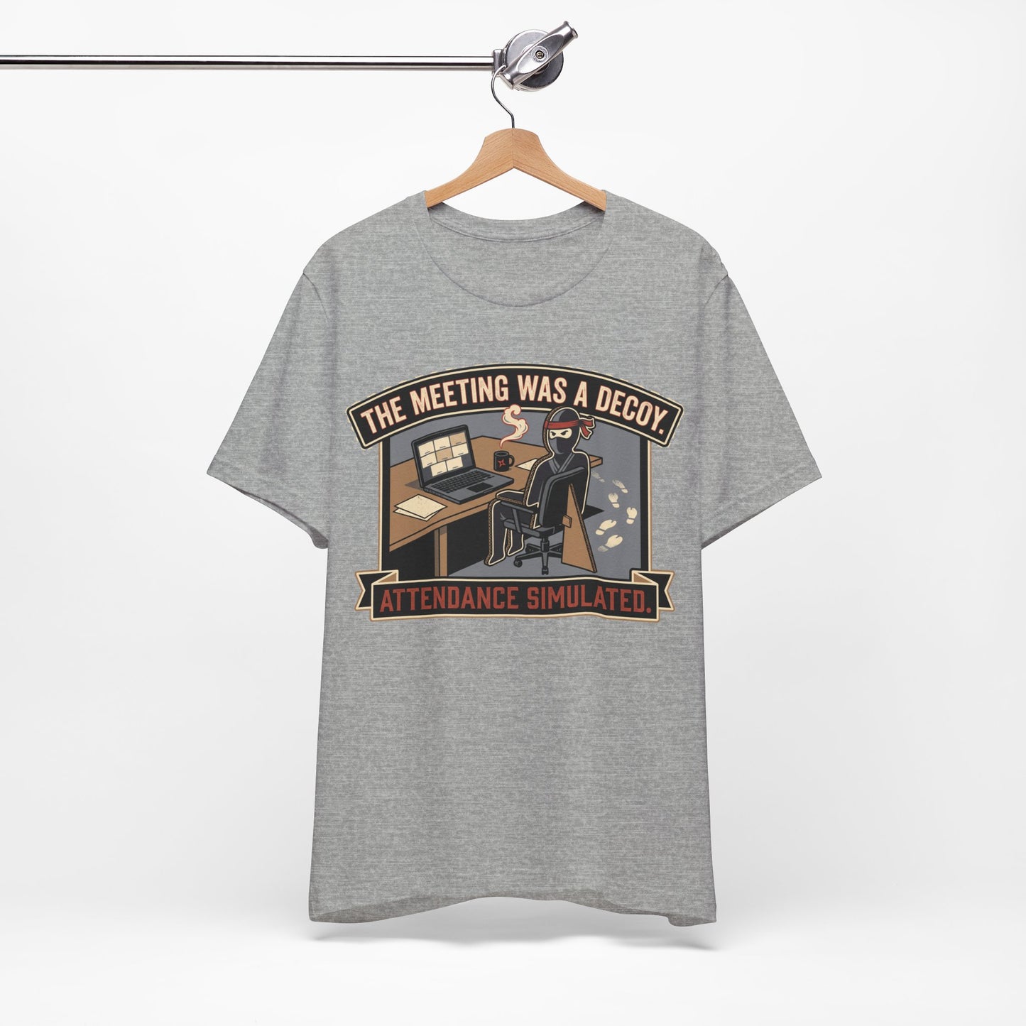 The Meeting Was a Decoy Funny Ninja Office Shirt | Khai Studio