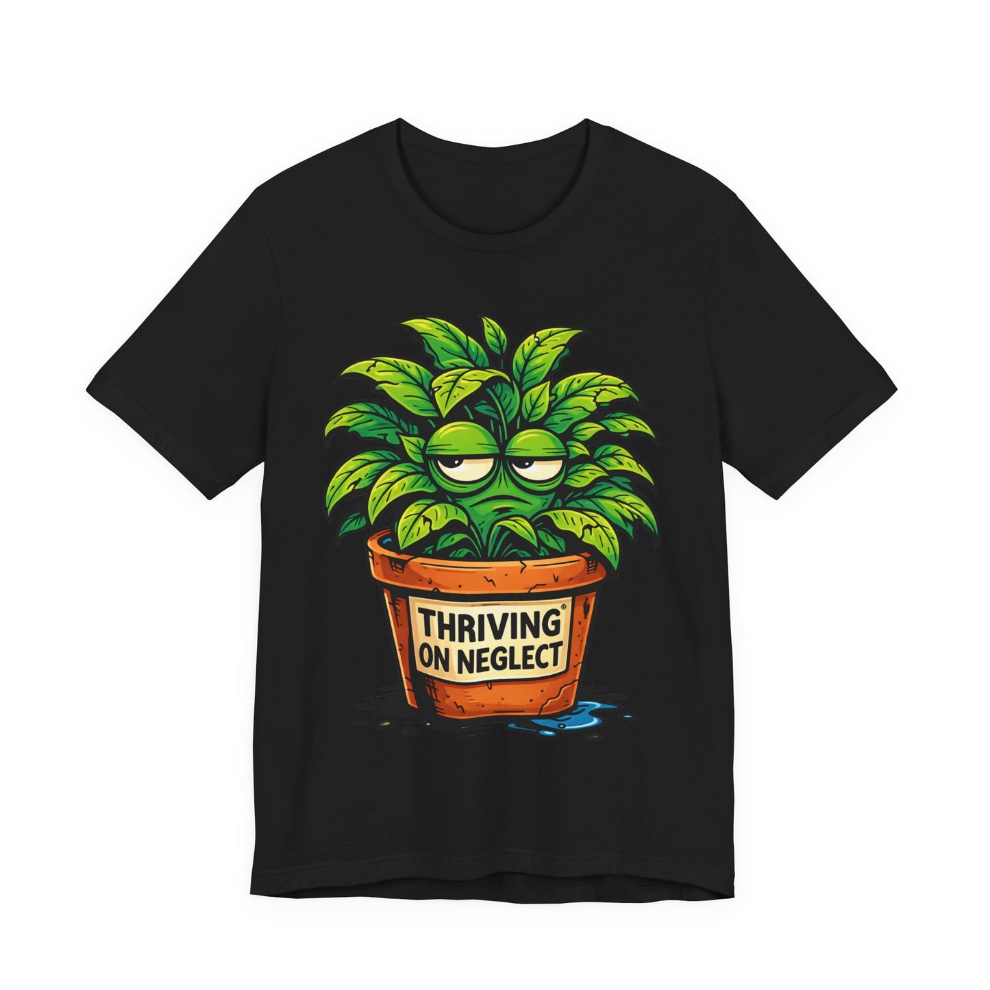 Thriving on Neglect Funny Burnout Shirt | Khai Studio
